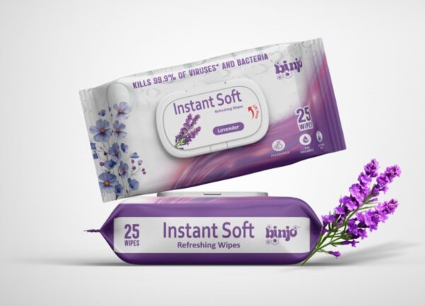 LAVENDER REFRESHING WIPES