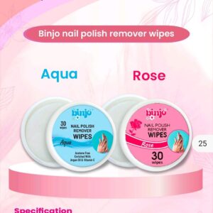 AQUA NAIL POLISH REMOVER WIPES